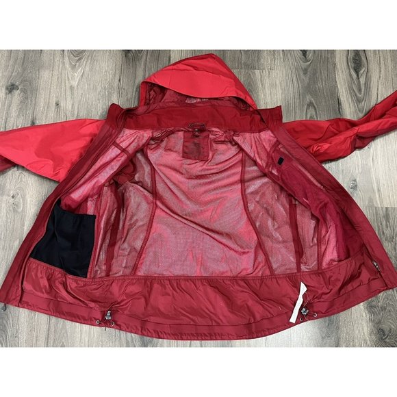 L.L. Bean Weather Challenger 3-in-1 Jacket Mens Medium REG Red Winter EUC - Picture 9 of 15